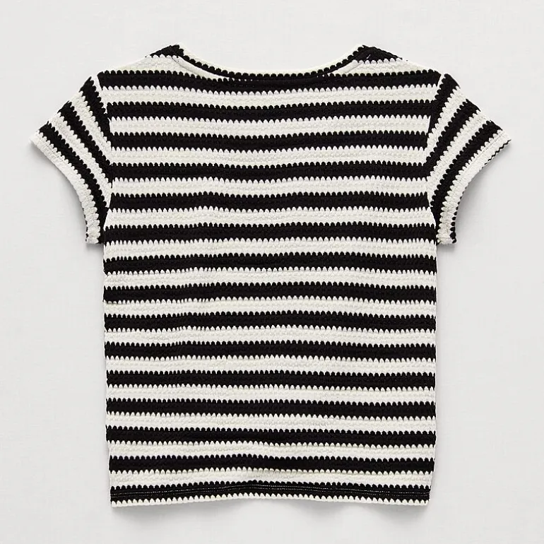 Thereabouts Little & Big Kid Girls Crew Neck Short Sleeve T-Shirt