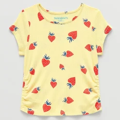 Thereabouts Little & Big Kid Girls Round Neck Short Sleeve T-Shirt