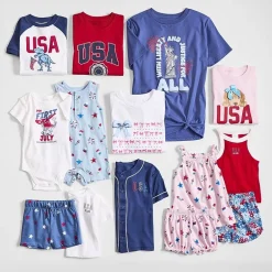 Thereabouts Little & Big Kid Girls Crew Neck Short Sleeve Oversized Graphic T-Shirt