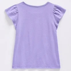 Thereabouts Little & Big Kid Girls Crew Neck Short Sleeve Regular Fit Graphic T-Shirt