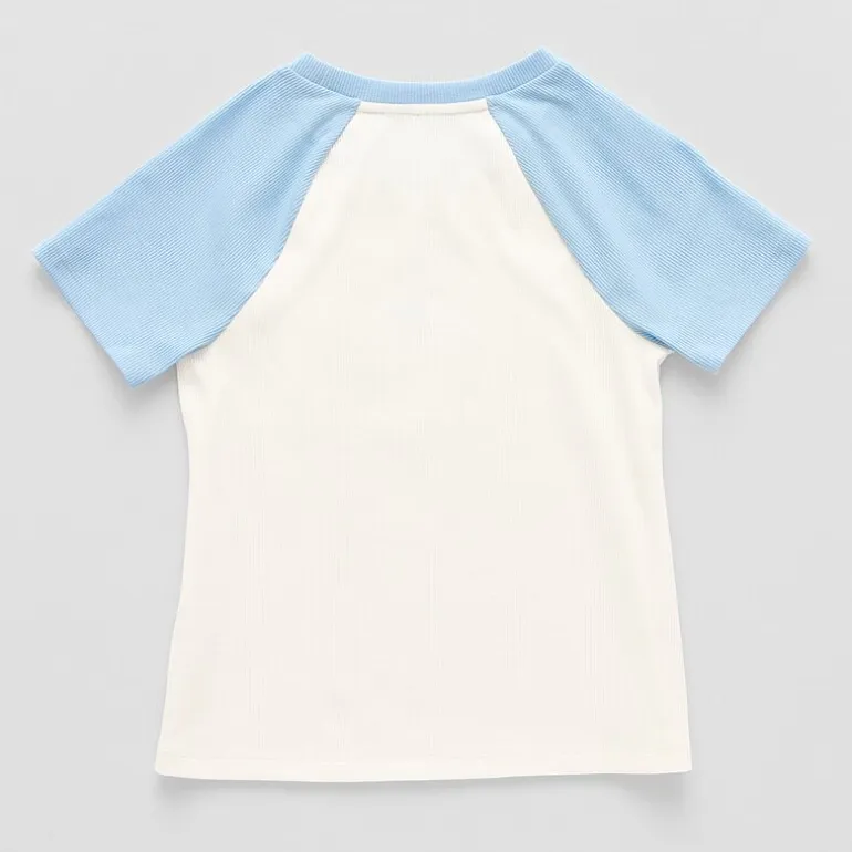 Thereabouts Little & Big Kid Girls Round Neck Short Sleeve T-Shirt