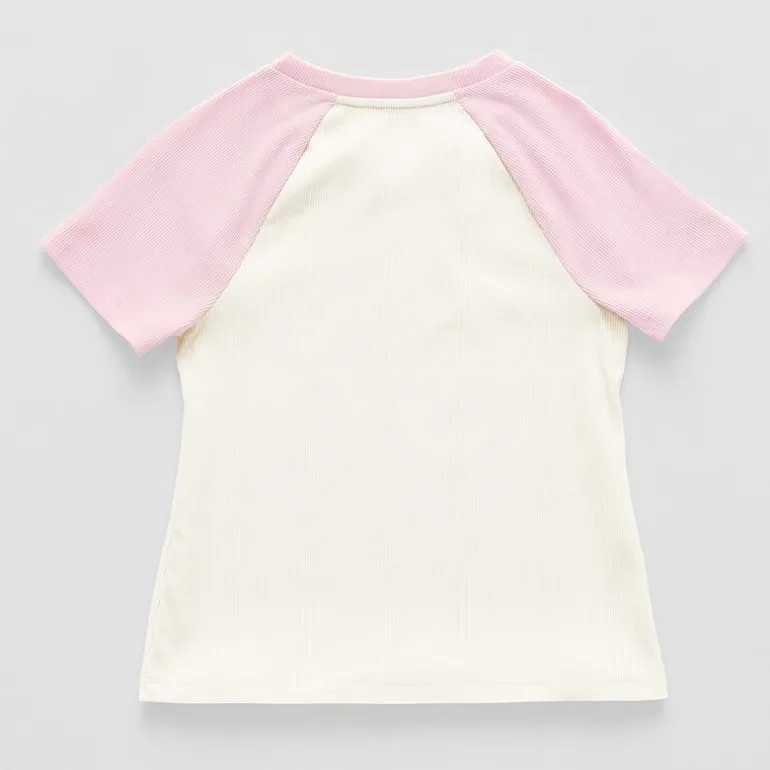 Thereabouts Little & Big Kid Girls Round Neck Short Sleeve T-Shirt