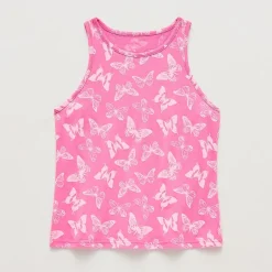Thereabouts Little & Big Kid Girls Crew Neck Sleeveless Tank Top