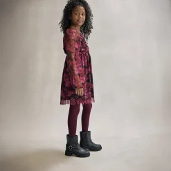 Thereabouts Little & Big Kid Girls Zuri Chunky Heel Motorcycle Boots