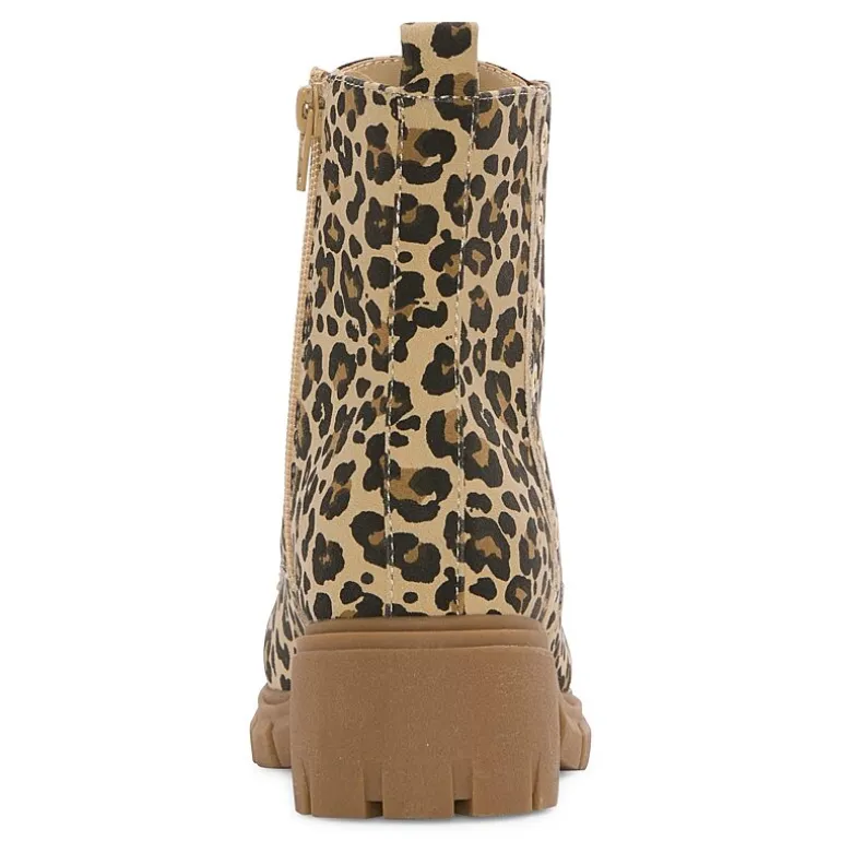 Thereabouts Little & Big Kid Girls Blakely Chunky Heel Motorcycle Boots