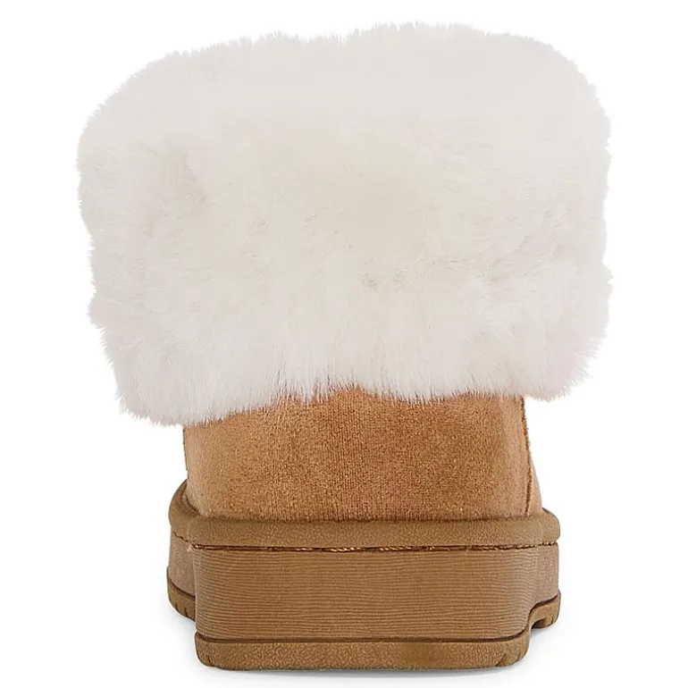 Thereabouts Little & Big Kid Girls Kaylee Faux Fur Lined Flat Heel Winter Boots
