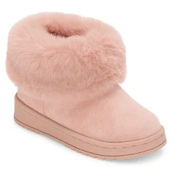 Thereabouts Little & Big Kid Girls Kaylee Faux Fur Lined Flat Heel Winter Boots