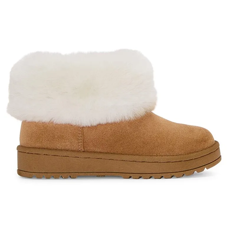 Thereabouts Little & Big Kid Girls Kaylee Faux Fur Lined Flat Heel Winter Boots