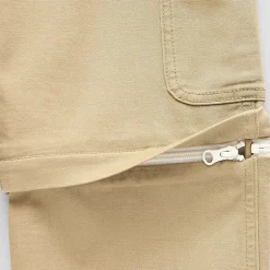 Thereabouts Loose Fit Zip Off Little & Big Kid Boys Straight Cargo Pant