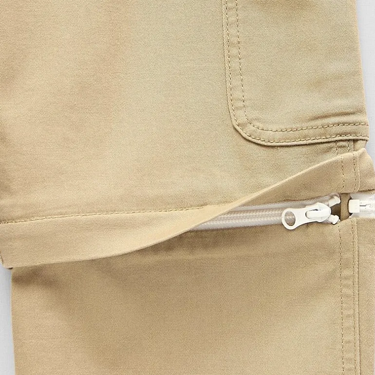 Thereabouts Loose Fit Zip Off Little & Big Kid Boys Straight Cargo Pant