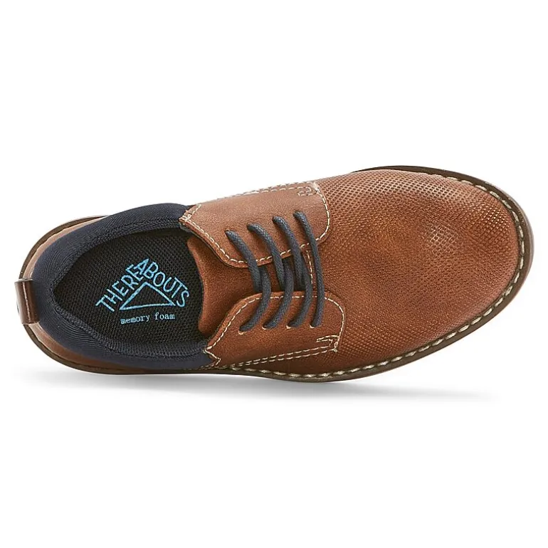 Thereabouts Mackem Little & Big Kid Boys Round Closed Toe Oxford Shoes