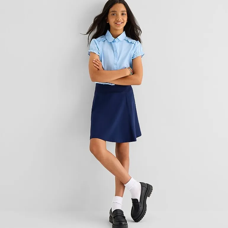 Thereabouts Performance Skort Little & Big Kid Girls Scooter Skirt