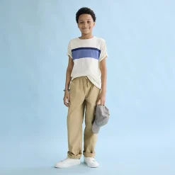 Thereabouts Pull-On Little & Big Kid Boys Drawstring Waist Straight Cargo Pant