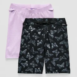 Thereabouts Shine Little & Big Kid Girls 6" Adaptive Seated Wear Bike Short