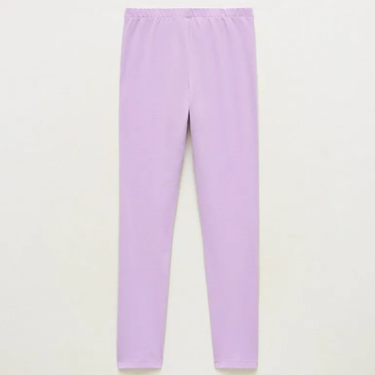 Thereabouts Solid Little & Big Kid Girls Knit Full Length Leggings