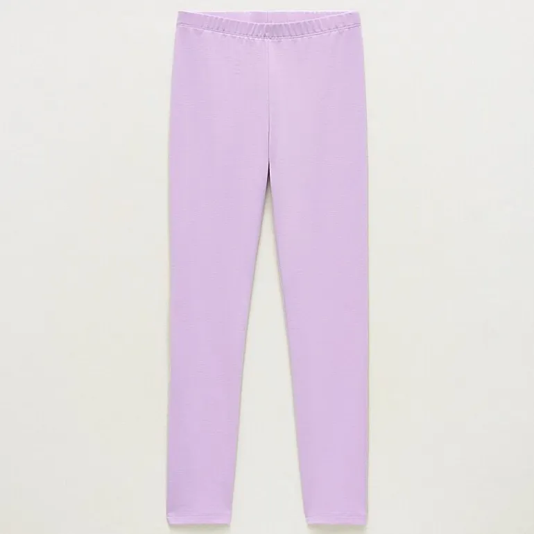Thereabouts Solid Little & Big Kid Girls Knit Full Length Leggings