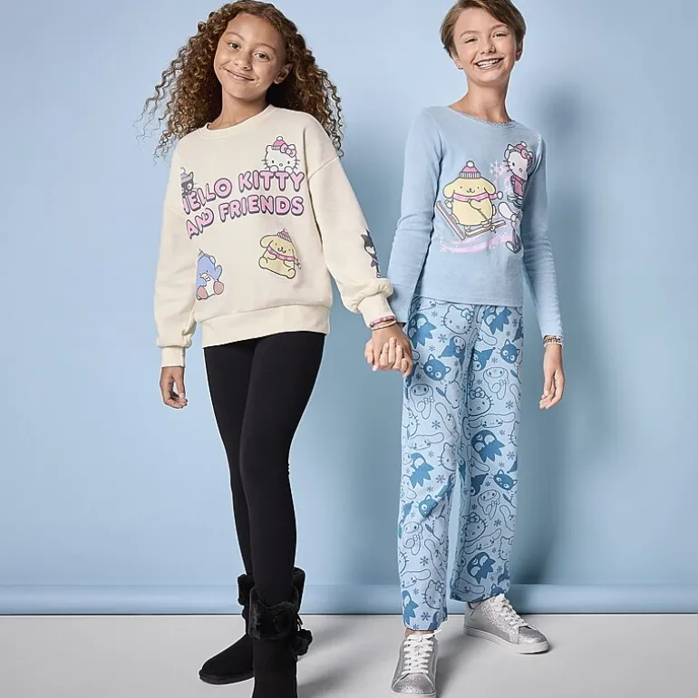 Thereabouts Solid Little & Big Kid Girls Knit Full Length Leggings