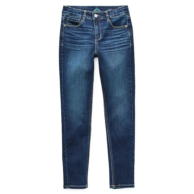 Thereabouts Superflex Little & Big Kid Girls Adjustable Waist Stretch Fabric Skinny Fit Denim Jean