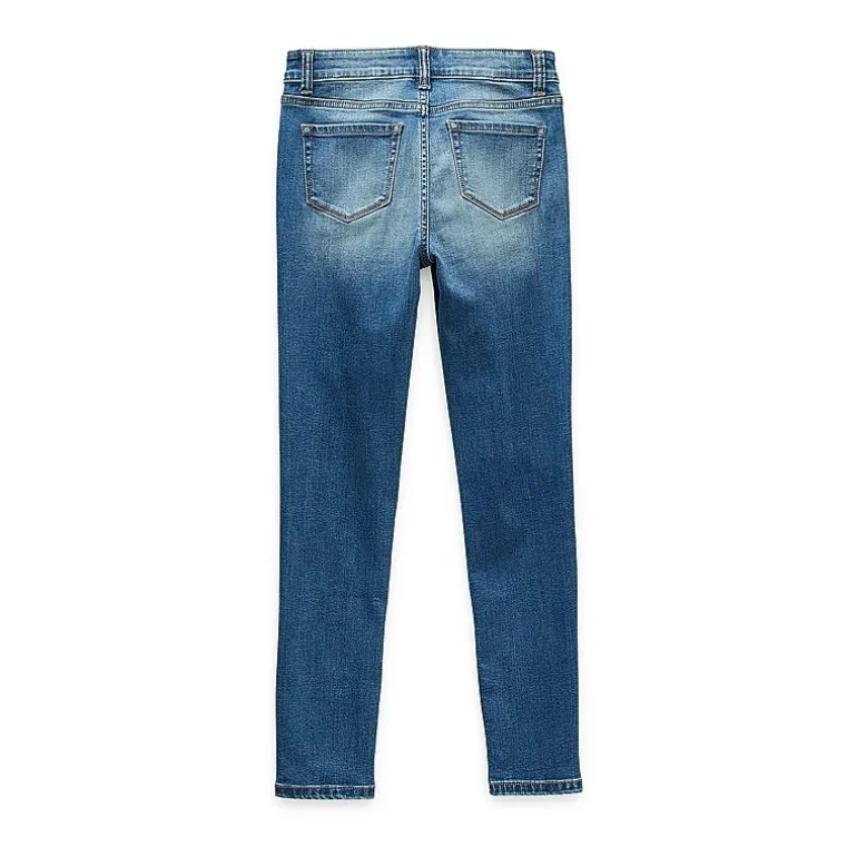 Thereabouts Superflex Little & Big Kid Girls Adjustable Waist Stretch Fabric Skinny Fit Denim Jean
