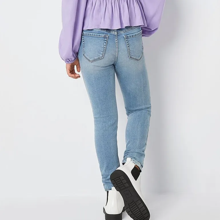 Thereabouts Superflex Little & Big Kid Girls Adjustable Waist Stretch Fabric Skinny Fit Denim Jean