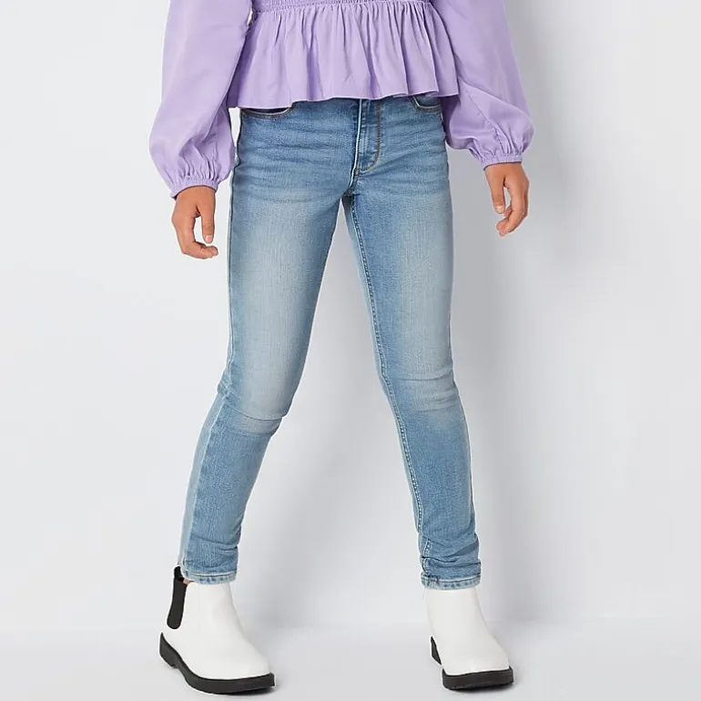 Thereabouts Superflex Little & Big Kid Girls Adjustable Waist Stretch Fabric Skinny Fit Denim Jean