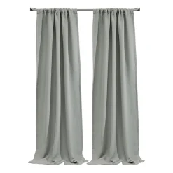 THERMALOGIC™ Birmingham Rod Pocket Back Tab Energy Saving Blackout Single Curtain Panel