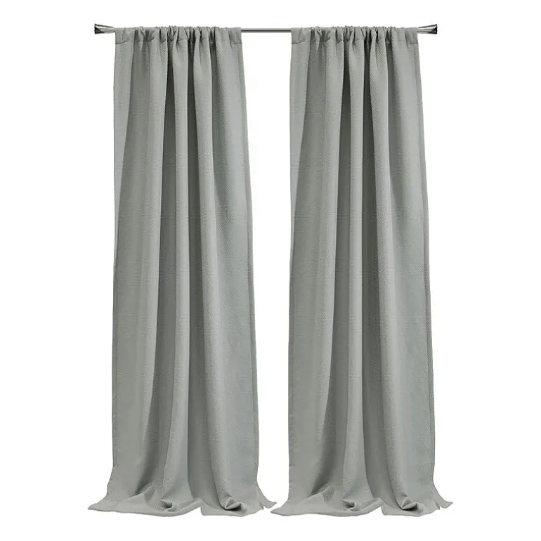 THERMALOGIC™ Birmingham Rod Pocket Back Tab Energy Saving Blackout Single Curtain Panel