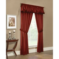 THERMALOGIC™ Prescott Thermalogic 5pc Rod Pocket Energy Saving Light-Filtering Set of 2 Curtain Panel