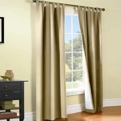 THERMALOGIC™ Tab Top Energy Saving Light-Filtering Set of 2 Curtain Panel