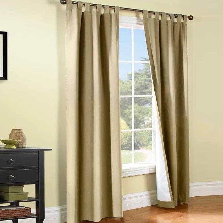THERMALOGIC™ Tab Top Energy Saving Light-Filtering Set of 2 Curtain Panel