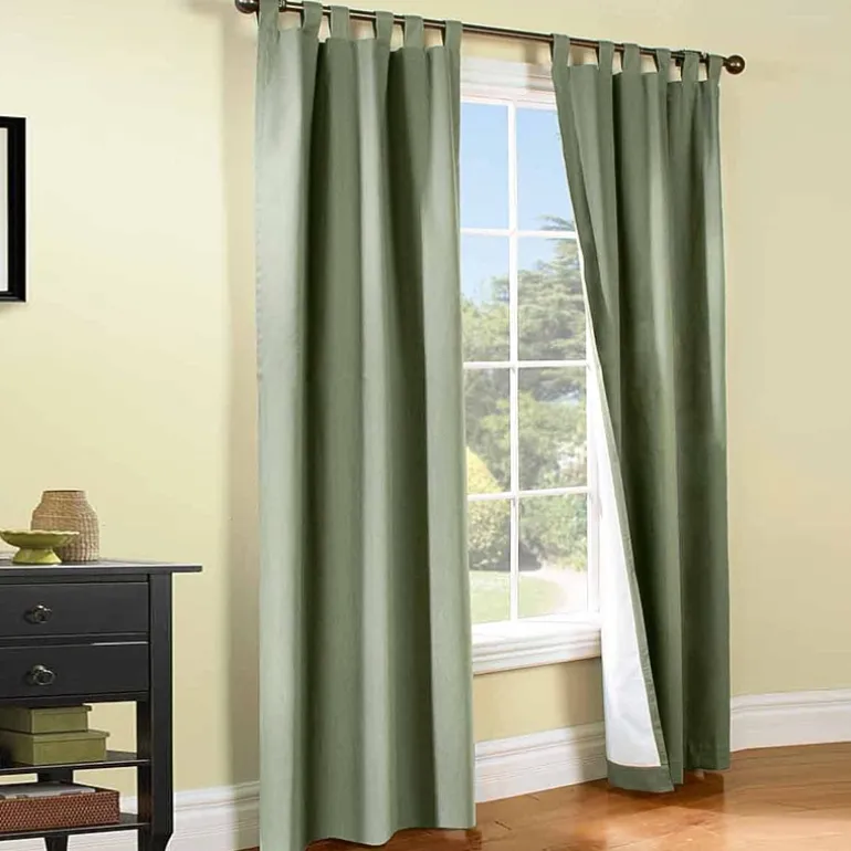THERMALOGIC™ Tab Top Energy Saving Light-Filtering Set of 2 Curtain Panel