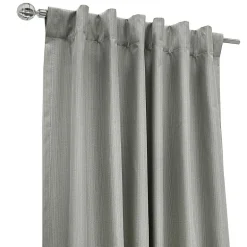Thermaplus Brooklyn Rod Pocket Back Tab Energy Saving 100% Blackout Single Curtain Panel