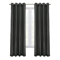 Thermaplus Edison Grommet Top Energy Saving 100% Blackout Single Curtain Panel