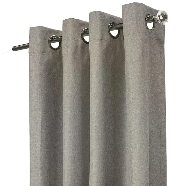 Thermaplus Edison Grommet Top Energy Saving 100% Blackout Single Curtain Panel