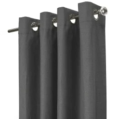 Thermaplus Edison Grommet Top Energy Saving 100% Blackout Single Curtain Panel