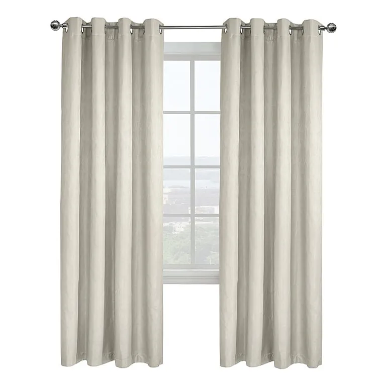 Thermaplus Ethan Grommet Top Energy Saving 100% Blackout Single Curtain Panel