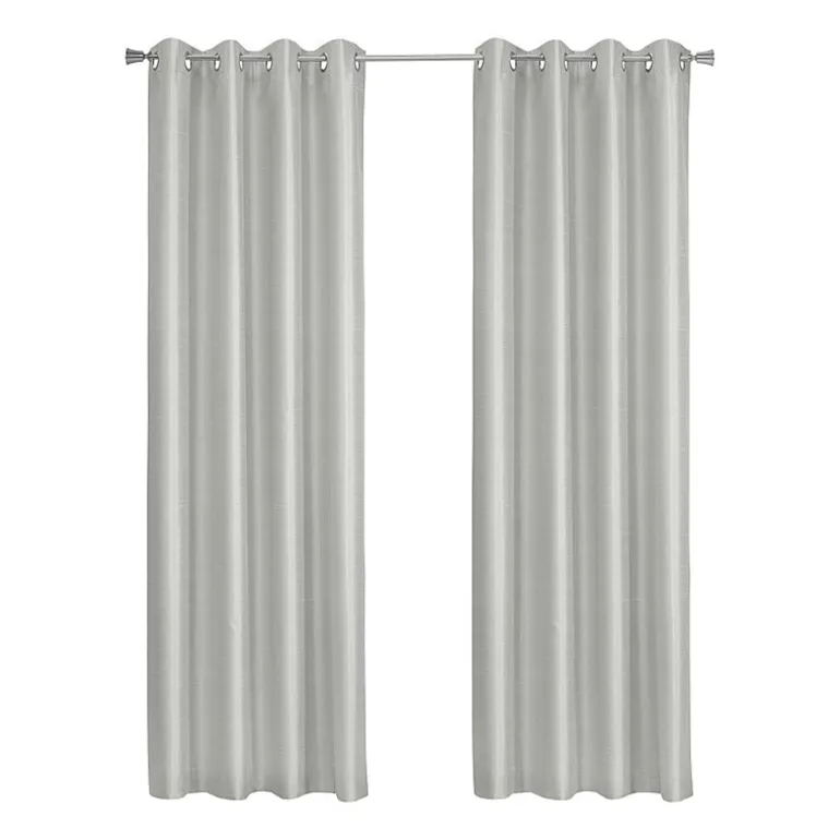 Thermaplus Glacier Grommet Top 100% Blackout Single Curtain Panel