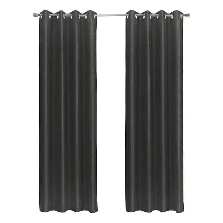 Thermaplus Glacier Grommet Top 100% Blackout Single Curtain Panel