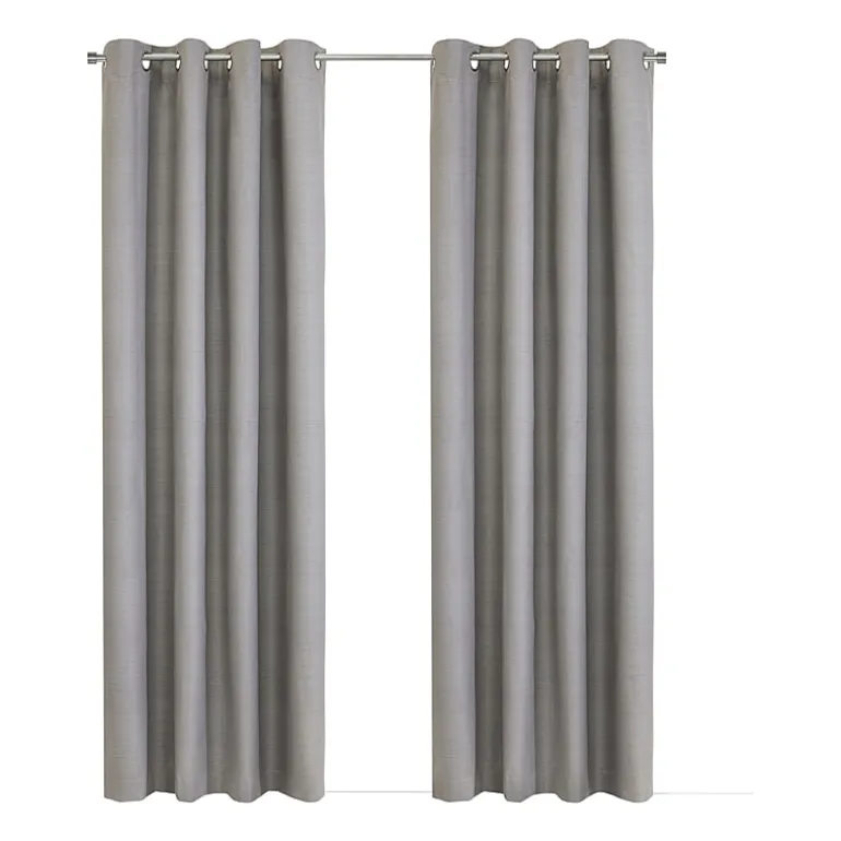 Thermaplus Mason Grommet Top 100% Blackout Single Curtain Panel
