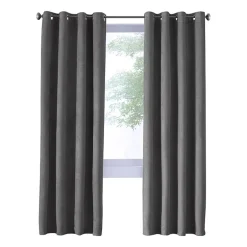 Thermaplus Navar Grommet Top Energy Saving 100% Blackout Single Curtain Panel