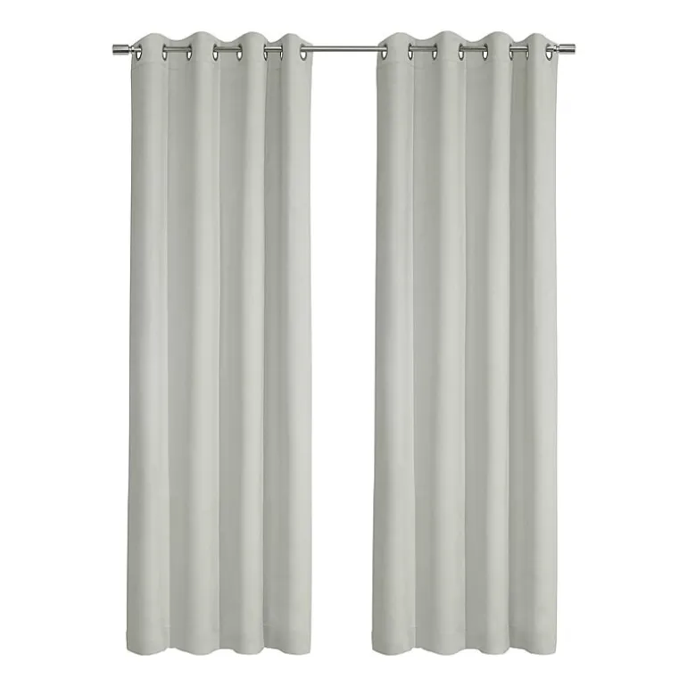 Thermaplus Navar Grommet Top Energy Saving 100% Blackout Single Curtain Panel