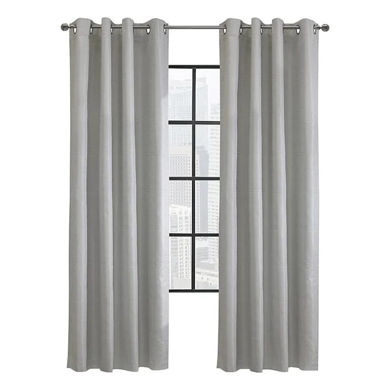 Thermaplus Solstice Grommet Top Energy Saving 100% Blackout Single Curtain Panel