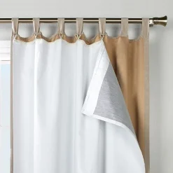 Thermaplus Ultimate Liner Energy Saving Noise Reduction Back Tab Curtain Liner