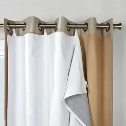 Thermaplus Ultimate Liner Energy Saving Noise Reduction Back Tab Curtain Liner