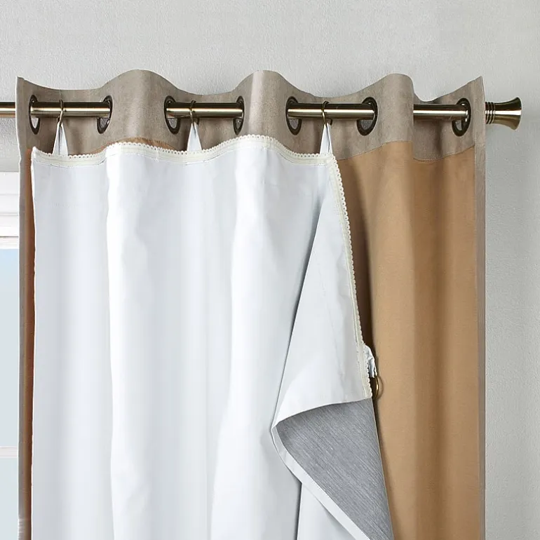 Thermaplus Ultimate Liner Energy Saving Noise Reduction Back Tab Curtain Liner