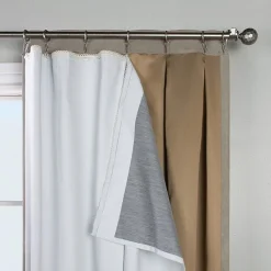 Thermaplus Ultimate Liner Energy Saving Noise Reduction Back Tab Curtain Liner