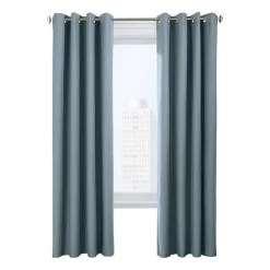 Thermaplus Ventura Grommet Top Energy Saving 100% Blackout Set of 2 Curtain Panel
