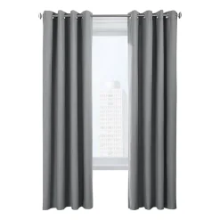 Thermaplus Ventura Grommet Top Energy Saving 100% Blackout Set of 2 Curtain Panel