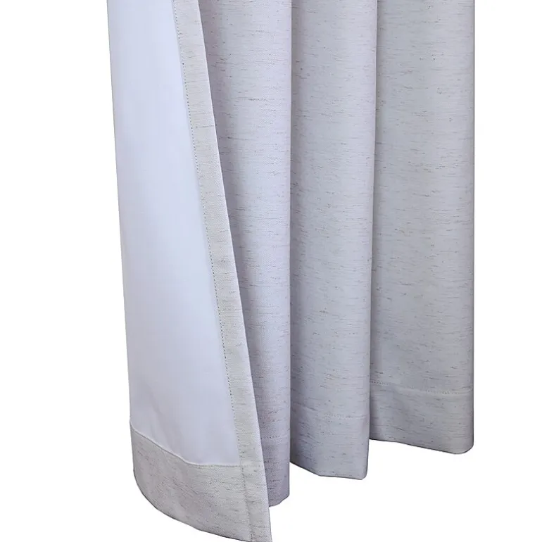 Thermaplus Ventura Tab Top Energy Saving 100% Blackout Set of 2 Curtain Panel