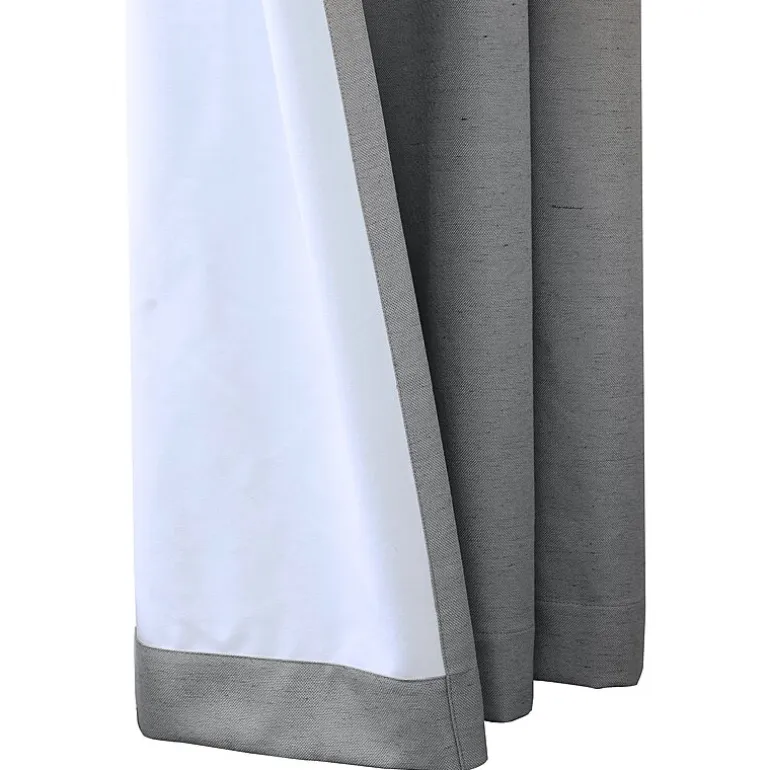 Thermaplus Ventura Tab Top Energy Saving 100% Blackout Set of 2 Curtain Panel